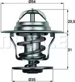 BEHR TX 15 87D - Coolant thermostat / housing www.autospares.lv