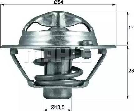 BEHR TX 118 82D - Coolant thermostat / housing www.autospares.lv