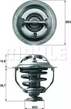 BEHR TX 117 95D - Termostats, Dzesēšanas šķidrums autospares.lv