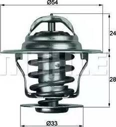 BEHR TX 11 92D - Coolant thermostat / housing www.autospares.lv