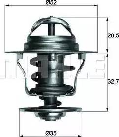 BEHR TX 12 88D - Termostats, Dzesēšanas šķidrums autospares.lv