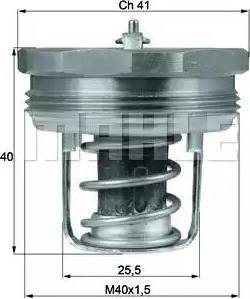 BEHR TX 89 83 - Термостат охлаждающей жидкости / корпус www.autospares.lv