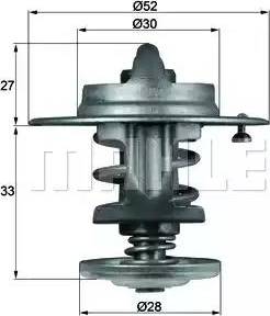 BEHR TX 80 83 - Termostats, Dzesēšanas šķidrums autospares.lv