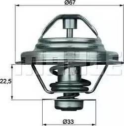 BEHR TX 24 87D - Термостат охлаждающей жидкости / корпус www.autospares.lv