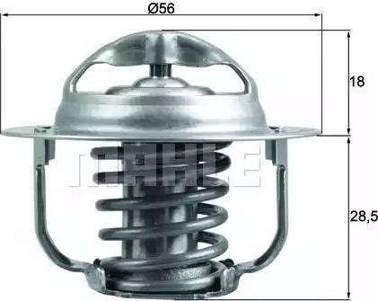 BEHR TX 201 86D - Coolant thermostat / housing www.autospares.lv