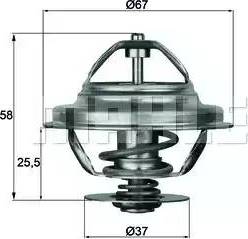 BEHR TX 21 80D - Термостат охлаждающей жидкости / корпус www.autospares.lv