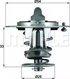 BEHR TX 72 82 - Coolant thermostat / housing www.autospares.lv