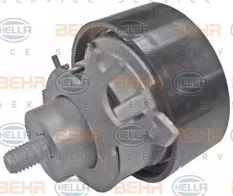 BEHR HELLA Service 9XU 376 819-521 - Spriegotājrullītis, Gāzu sadales mehānisma piedziņas siksna www.autospares.lv