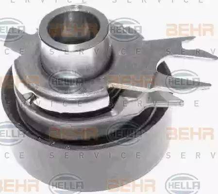 BEHR HELLA Service 9XU 376 818-421 - Spriegotājrullītis, Gāzu sadales mehānisma piedziņas siksna www.autospares.lv