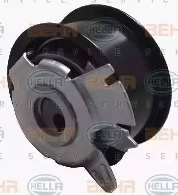 BEHR HELLA Service 9XU 376 818-311 - Spriegotājrullītis, Gāzu sadales mehānisma piedziņas siksna www.autospares.lv