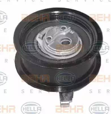 BEHR HELLA Service 9XU 376 820-041 - Spriegotājrullītis, Gāzu sadales mehānisma piedziņas siksna www.autospares.lv