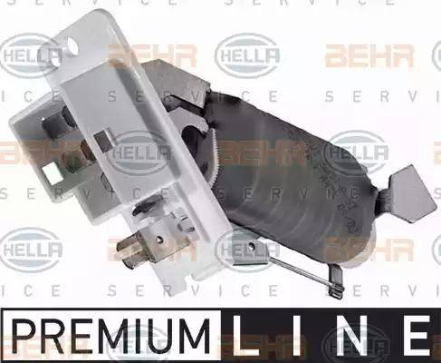 BEHR HELLA Service 9XX 009 122-011 - Rezistors, Salona ventilators www.autospares.lv