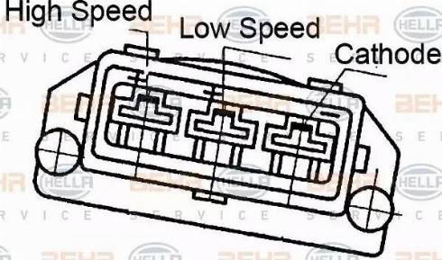 BEHR HELLA Service 8EW 351 041-191 - Ventilators, Motora dzesēšanas sistēma www.autospares.lv