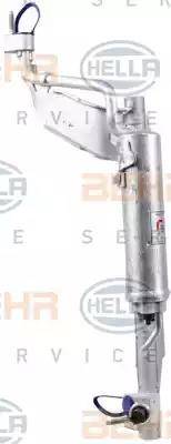 BEHR HELLA Service 8FC 351 001-601 - Kondensators, Gaisa kond. sistēma www.autospares.lv