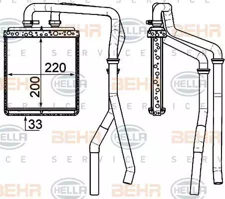 BEHR HELLA Service 8FH 351 000-151 - Siltummainis, Salona apsilde www.autospares.lv