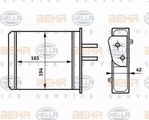 BEHR HELLA Service 8FH 351 313-351 - Siltummainis, Salona apsilde www.autospares.lv