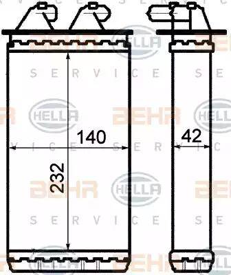 BEHR HELLA Service 8FH 351 313-201 - Siltummainis, Salona apsilde www.autospares.lv