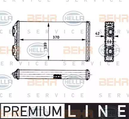 BEHR HELLA Service 8FH 351 312-441 - Siltummainis, Salona apsilde www.autospares.lv