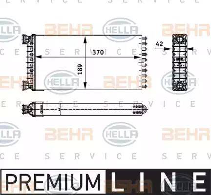 BEHR HELLA Service 8FH 351 312-551 - Siltummainis, Salona apsilde www.autospares.lv