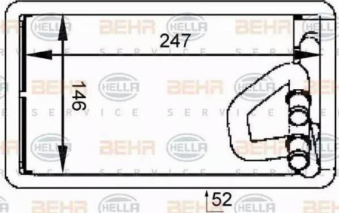 BEHR HELLA Service 8FH 351 333-091 - Siltummainis, Salona apsilde www.autospares.lv