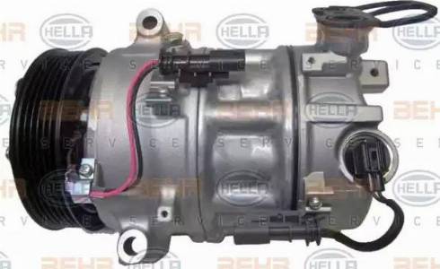 BEHR HELLA Service 8FK 351 004-151 - Compressor, air conditioning www.autospares.lv