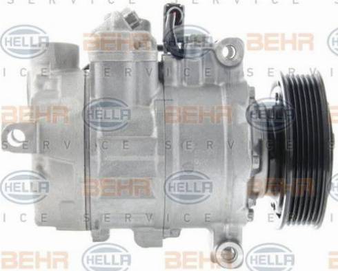 BEHR HELLA Service 8FK 351 006-441 - Kompresors, Gaisa kond. sistēma www.autospares.lv