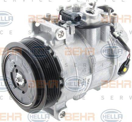 BEHR HELLA Service 8FK 351 006-481 - Kompresors, Gaisa kond. sistēma www.autospares.lv