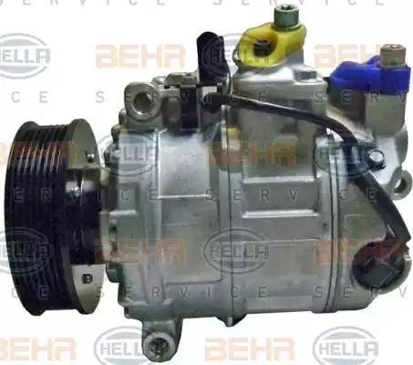 BEHR HELLA Service 8FK 351 001-371 - Compressor, air conditioning www.autospares.lv