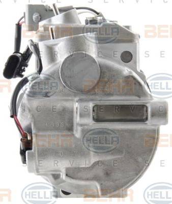 BEHR HELLA Service 8FK 351 008-301 - Compressor, air conditioning www.autospares.lv