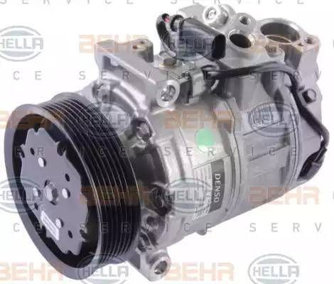 BEHR HELLA Service 8FK 351 002-451 - Compressor, air conditioning www.autospares.lv