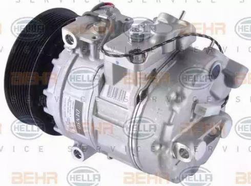 BEHR HELLA Service 8FK 351 002-421 - Kompresors, Gaisa kond. sistēma autospares.lv