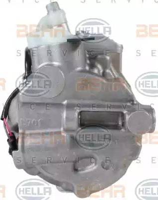 BEHR HELLA Service 8FK 351 105-131 - Compressor, air conditioning www.autospares.lv