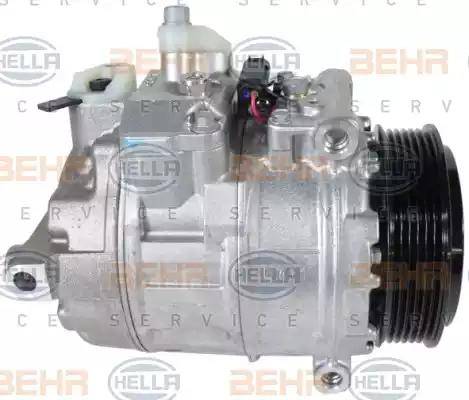 BEHR HELLA Service 8FK 351 105-131 - Compressor, air conditioning www.autospares.lv