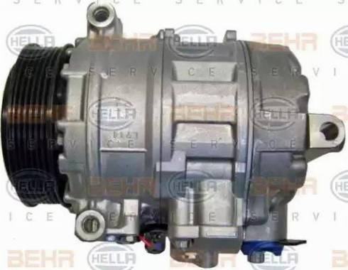 BEHR HELLA Service 8FK 351 105-341 - Compressor, air conditioning www.autospares.lv