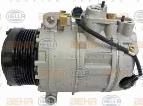 BEHR HELLA Service 8FK 351 105-771 - Compressor, air conditioning www.autospares.lv