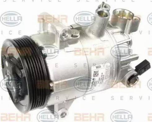 BEHR HELLA Service 8FK 351 106-251 - Kompresors, Gaisa kond. sistēma www.autospares.lv