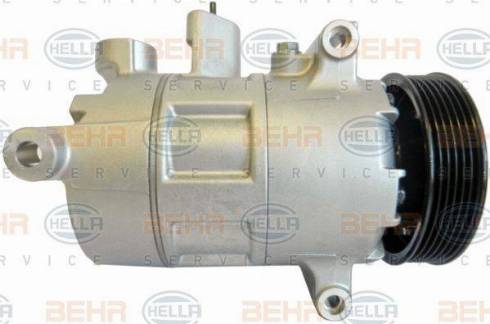 BEHR HELLA Service 8FK 351 106-751 - Compressor, air conditioning www.autospares.lv