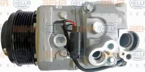 BEHR HELLA Service 8FK 351 114-861 - Compressor, air conditioning www.autospares.lv