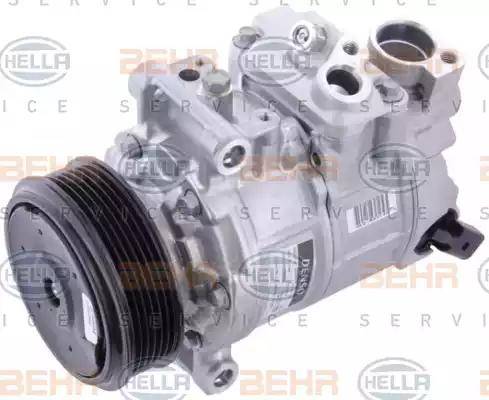 BEHR HELLA Service 8FK 351 114-301 - Kompresors, Gaisa kond. sistēma www.autospares.lv