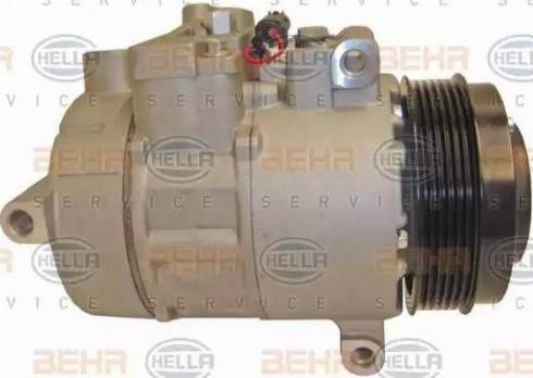 BEHR HELLA Service 8FK 351 110-931 - Kompresors, Gaisa kond. sistēma autospares.lv