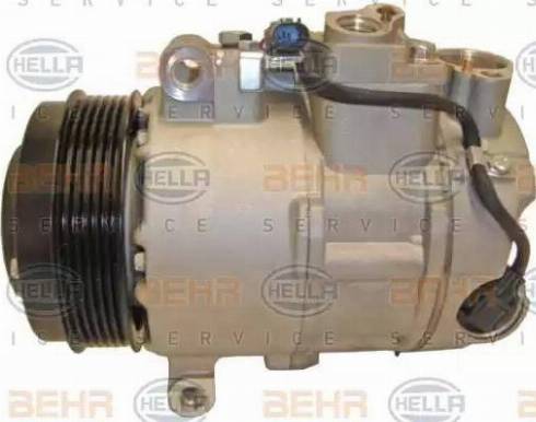 BEHR HELLA Service 8FK 351 110-931 - Kompresors, Gaisa kond. sistēma autospares.lv