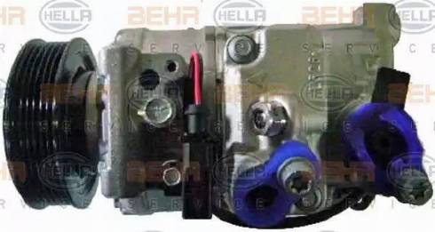 BEHR HELLA Service 8FK 351 110-381 - Kompresors, Gaisa kond. sistēma www.autospares.lv