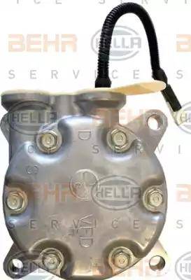 BEHR HELLA Service 8FK 351 134-161 - Kompresors, Gaisa kond. sistēma autospares.lv