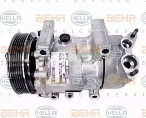 BEHR HELLA Service 8FK 351 134-831 - Kompresors, Gaisa kond. sistēma autospares.lv