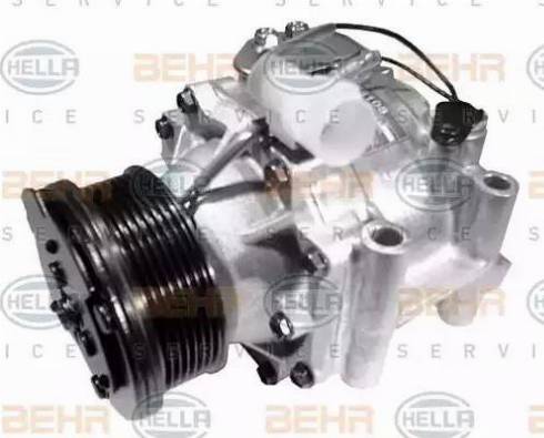 BEHR HELLA Service 8FK 351 129-001 - Kompresors, Gaisa kond. sistēma autospares.lv