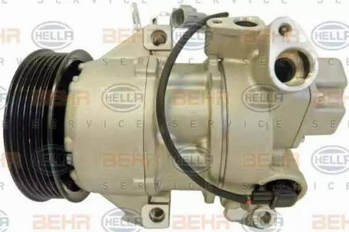 BEHR HELLA Service 8FK 351 125-741 - Kompresors, Gaisa kond. sistēma www.autospares.lv