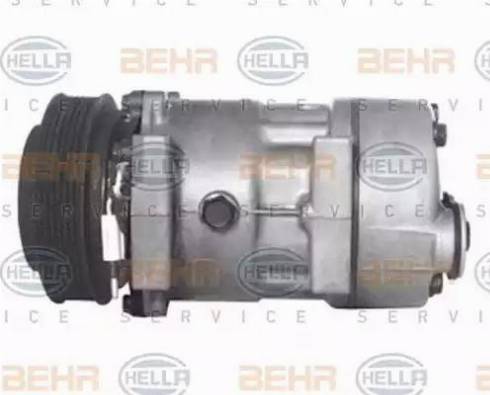 BEHR HELLA Service 8FK 351 126-591 - Compressor, air conditioning www.autospares.lv