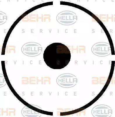 BEHR HELLA Service 8FK 351 175-011 - Kompresors, Gaisa kond. sistēma autospares.lv