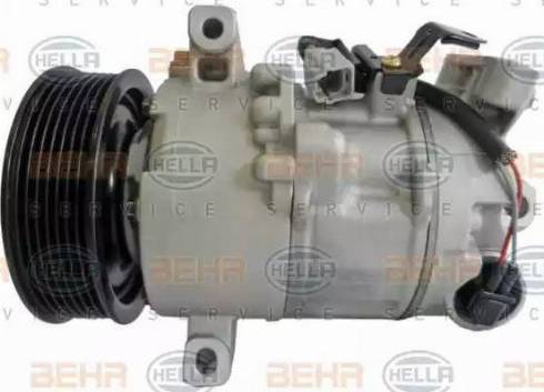 BEHR HELLA Service 8FK 351 123-561 - Kompresors, Gaisa kond. sistēma autospares.lv