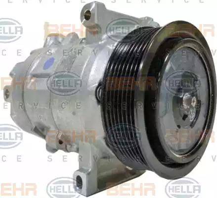 BEHR HELLA Service 8FK 351 123-061 - Compressor, air conditioning www.autospares.lv